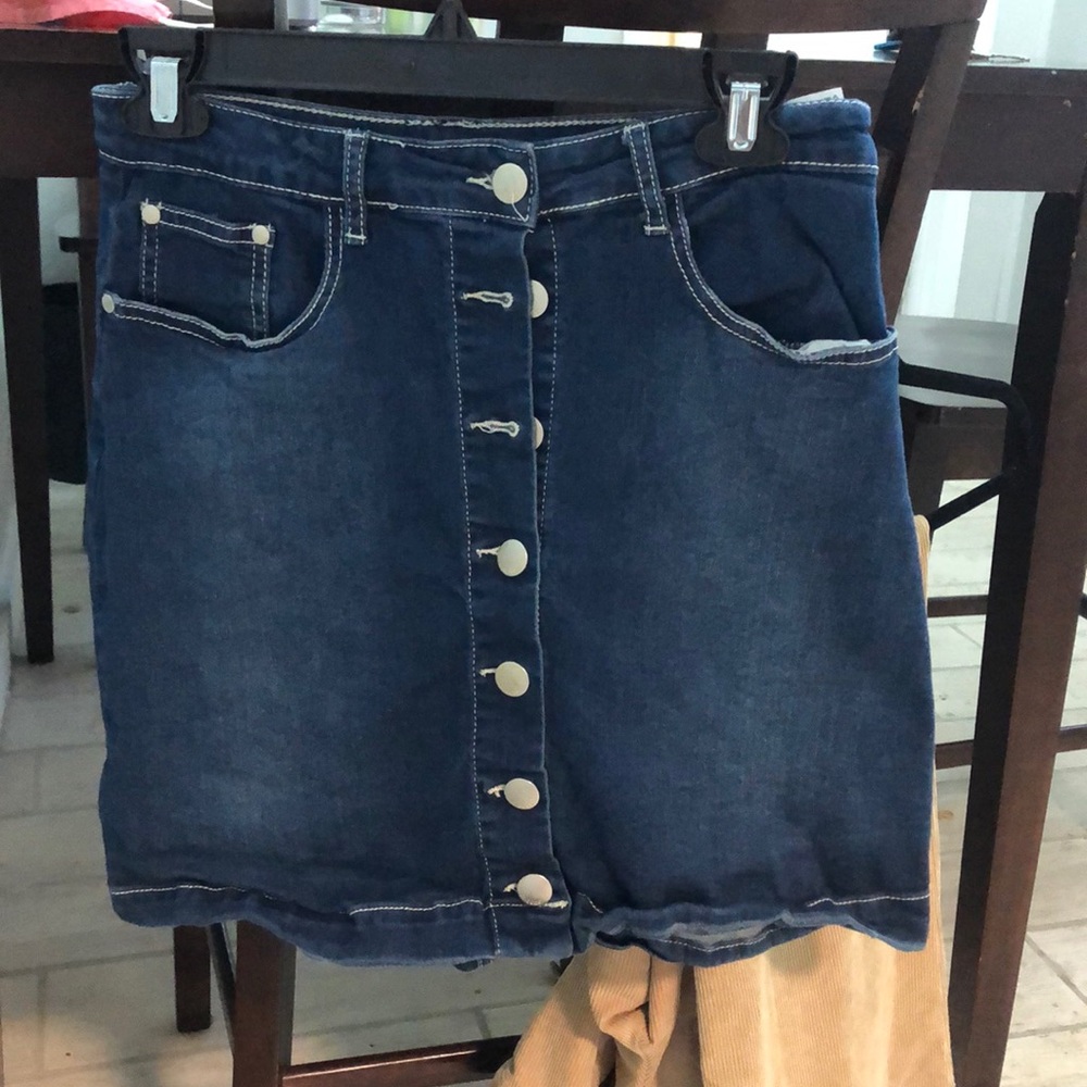 Denim Skirt